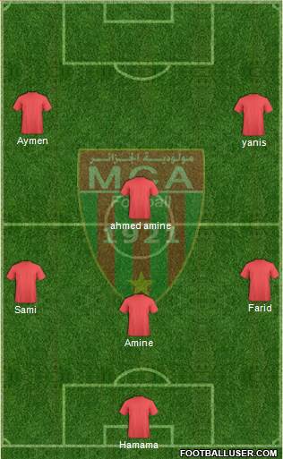 Mouloudia Club d'Alger Formation 2014