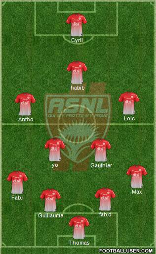 A.S. Nancy Lorraine Formation 2014