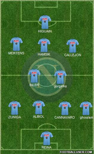 Napoli Formation 2014
