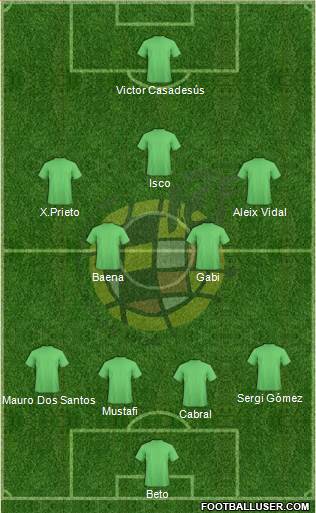 Spain Formation 2014