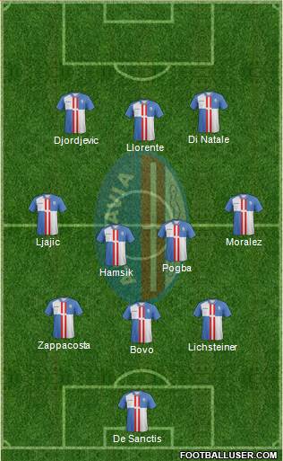Pavia Formation 2014