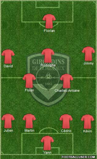FC Girondins de Bordeaux Formation 2014