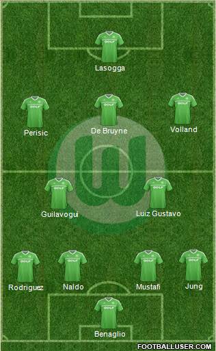 VfL Wolfsburg Formation 2014