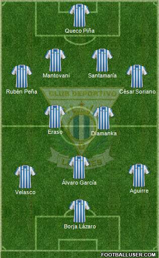 C.D. Leganés S.A.D. Formation 2014