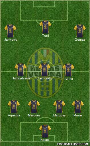 Hellas Verona Formation 2014