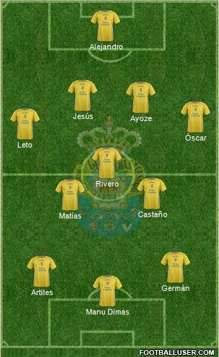 U.D. Las Palmas S.A.D. Formation 2014