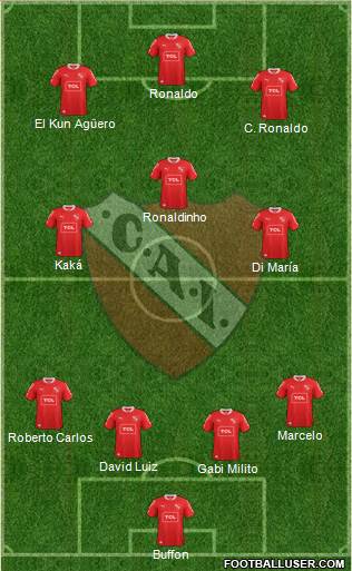 Independiente Formation 2014