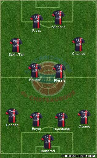 La Berrichonne de Châteauroux Formation 2014