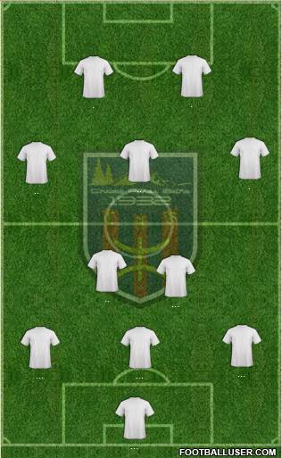 Chabab Aurès Batna football formation