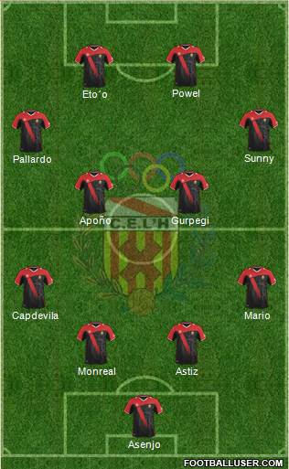C.E. L'Hospitalet Formation 2014