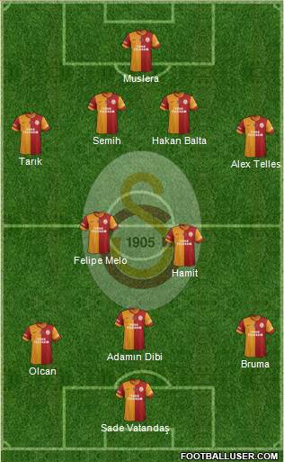 Galatasaray SK Formation 2014