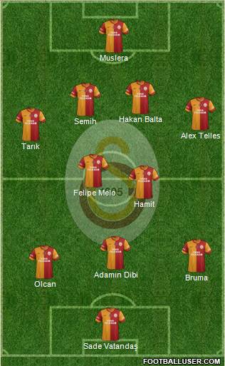 Galatasaray SK Formation 2014