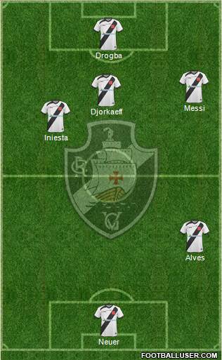 CR Vasco da Gama Formation 2014