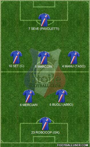 Etoile FC Formation 2014