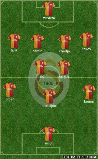 Galatasaray SK Formation 2014