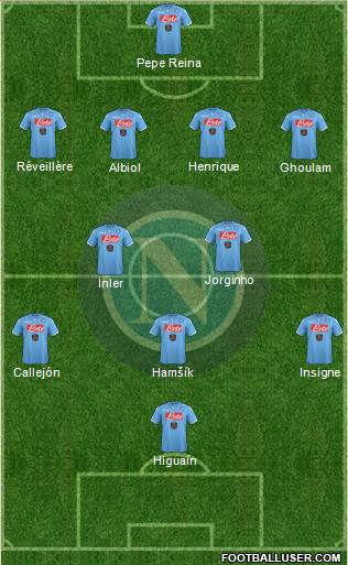 Napoli Formation 2014