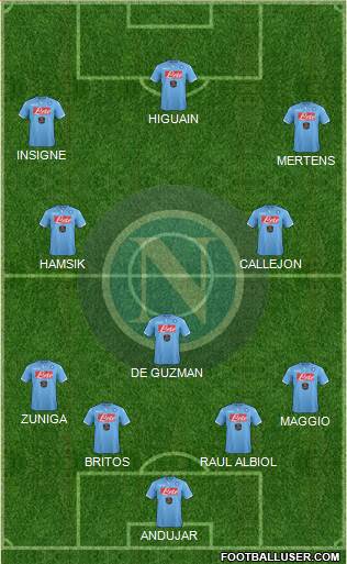 Napoli Formation 2014