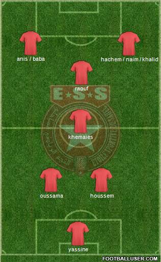 Etoile Sportive du Sahel Formation 2014