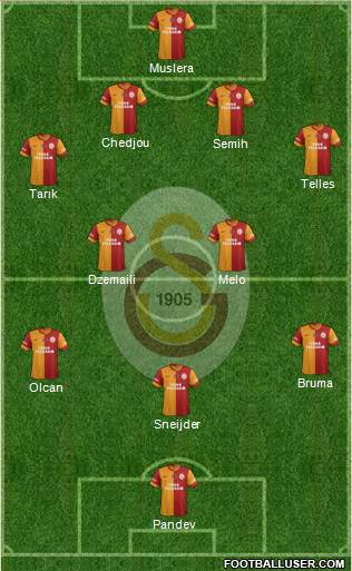 Galatasaray SK Formation 2014