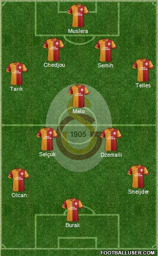 Galatasaray SK Formation 2014