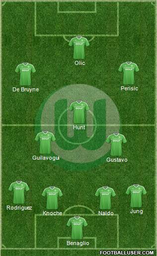 VfL Wolfsburg Formation 2014