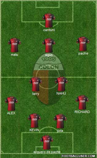 Colón de Santa Fe Formation 2014