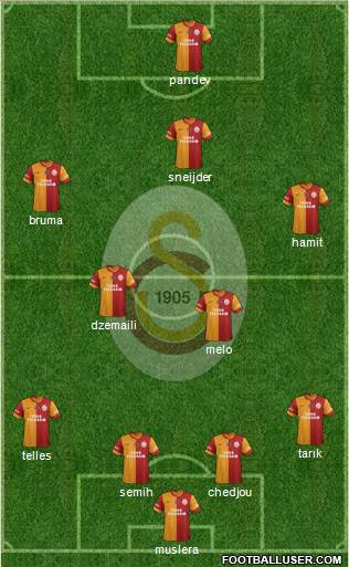 Galatasaray SK Formation 2014