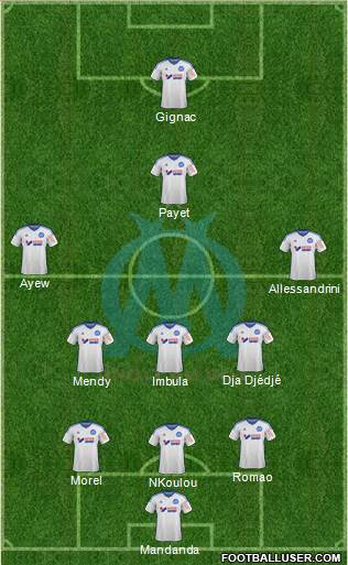 Olympique de Marseille Formation 2014