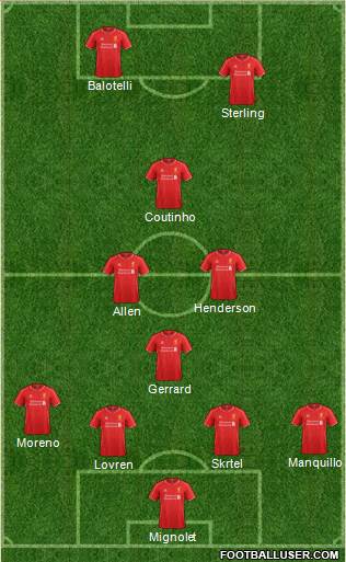 Liverpool Formation 2014
