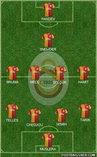 Galatasaray SK Formation 2014