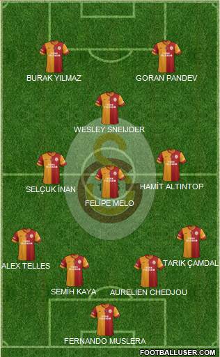 Galatasaray SK Formation 2014