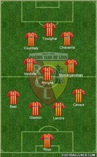 Racing Club de Lens Formation 2014