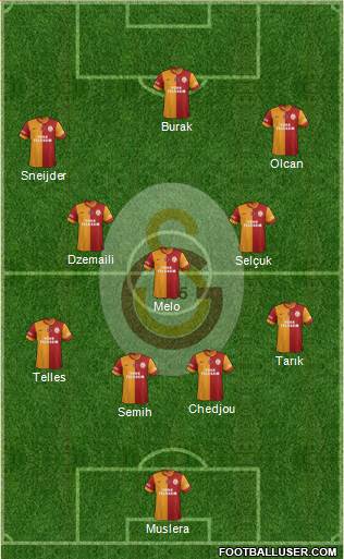 Galatasaray SK Formation 2014