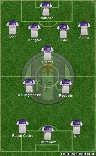 Toulouse Football Club Formation 2014