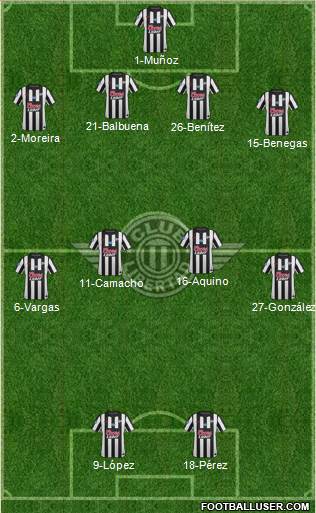 C Libertad Formation 2014