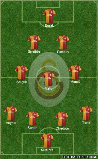 Galatasaray SK Formation 2014