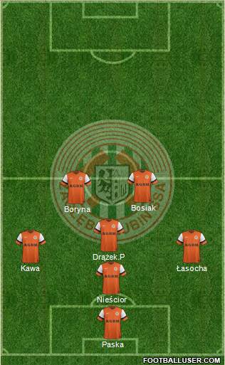Zaglebie Lubin Formation 2014