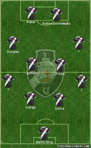 CR Vasco da Gama Formation 2014