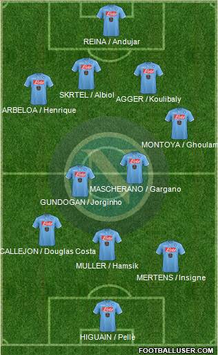 Napoli Formation 2014