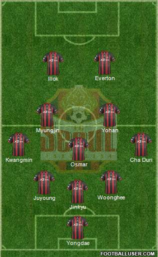 FC Seoul Formation 2014