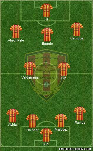 Syrianska FC Formation 2014