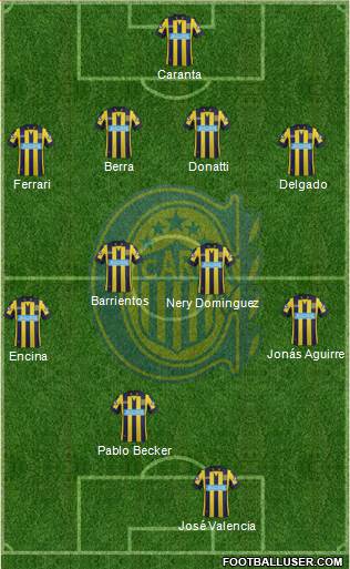 Rosario Central Formation 2014
