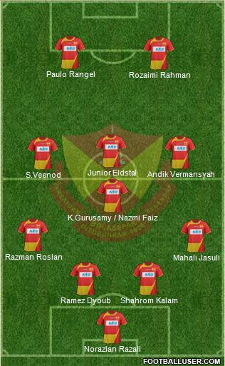 Selangor Formation 2014