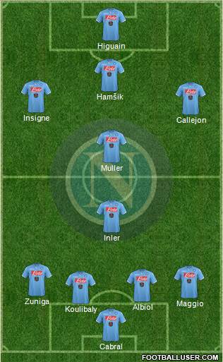 Napoli Formation 2014