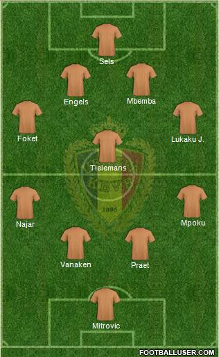 Belgium Formation 2014