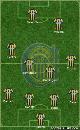 Rosario Central Formation 2014