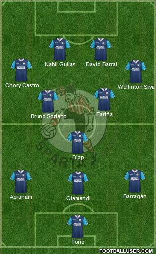 Sparta Rotterdam Formation 2014