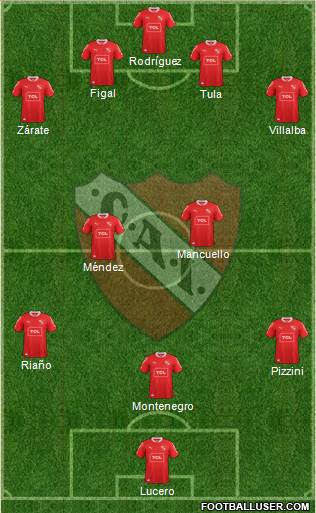 Independiente Formation 2014