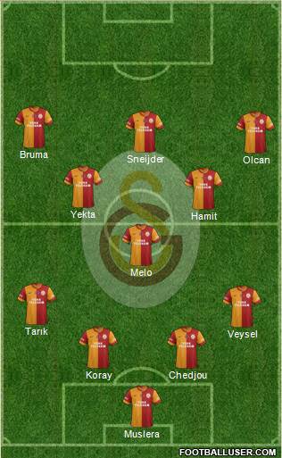 Galatasaray SK Formation 2014