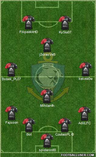 CD Antofagasta S.A.D.P. Formation 2014